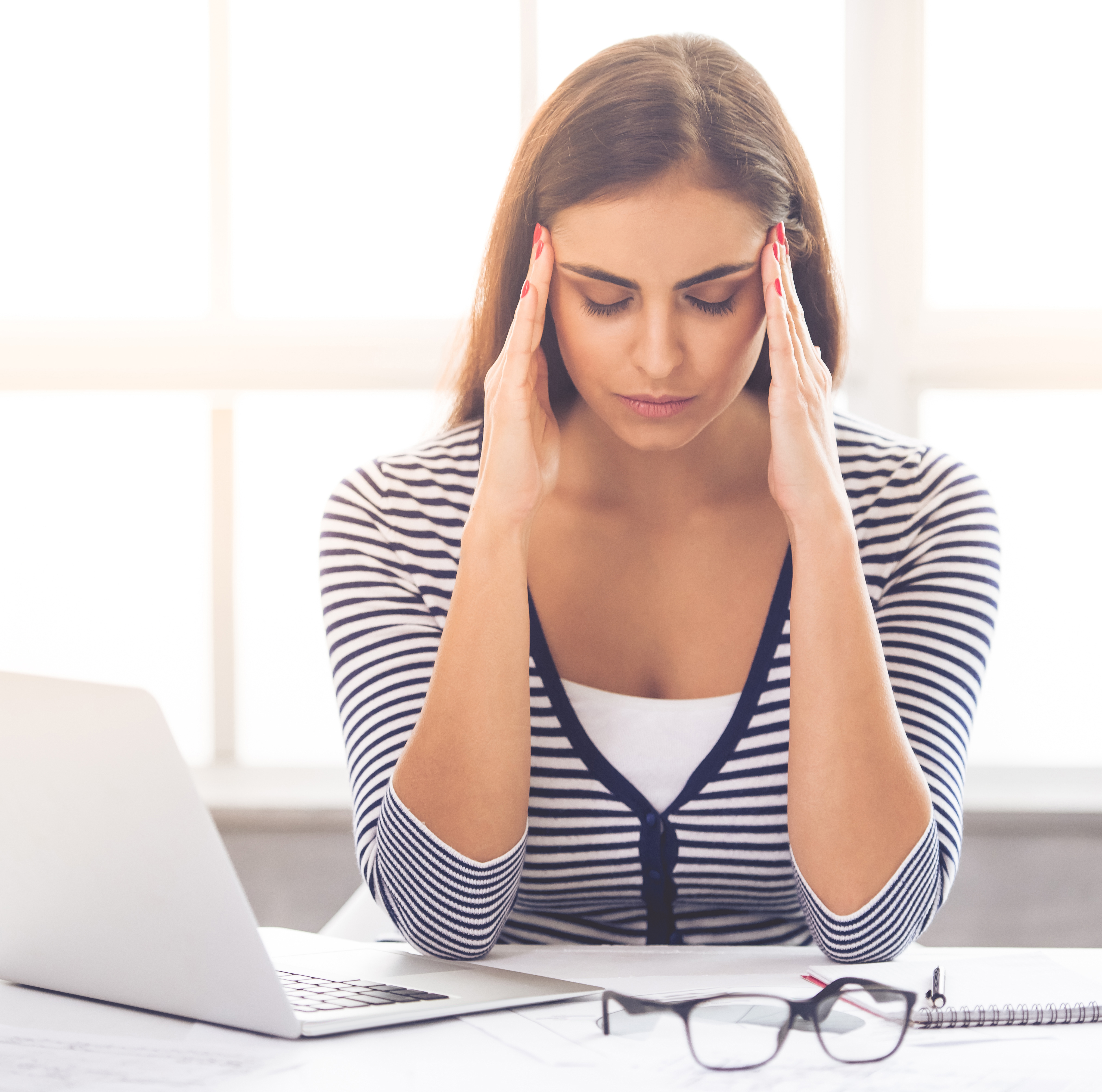 Woman at Computer